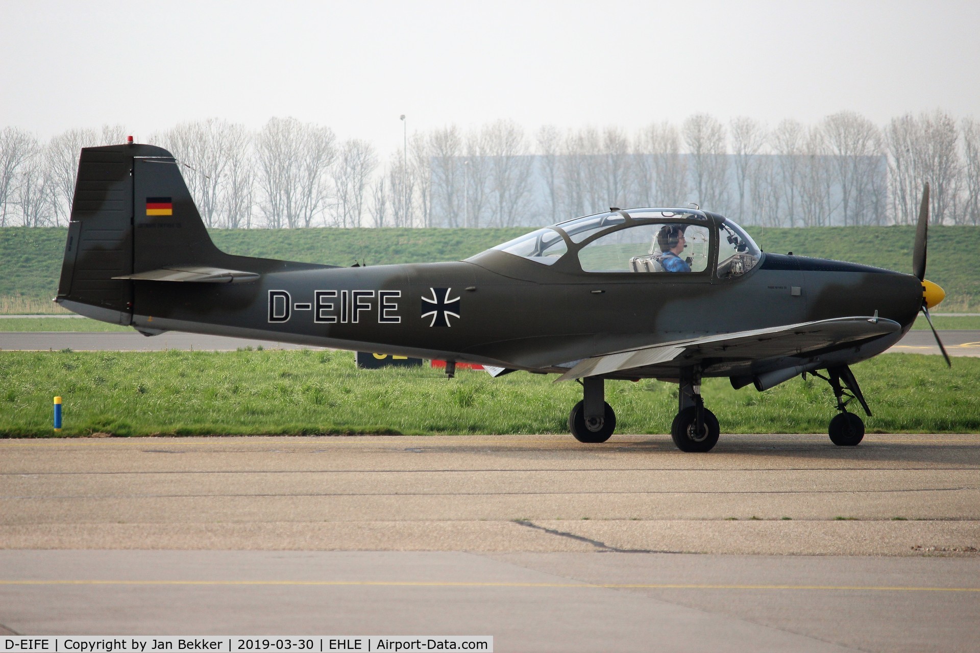 D-EIFE, Focke-Wulf FWP-149D C/N 129, Lelystad Airport