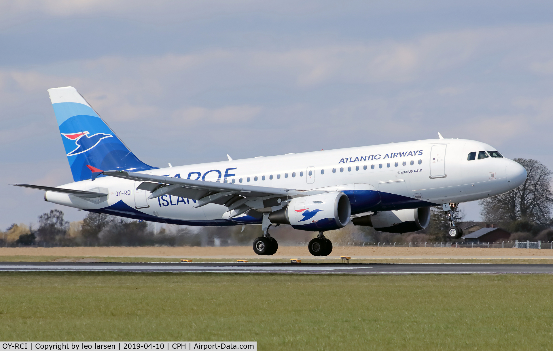 OY-RCI, 2009 Airbus A319-112 C/N 3905, Copenhagen 10.4.2019