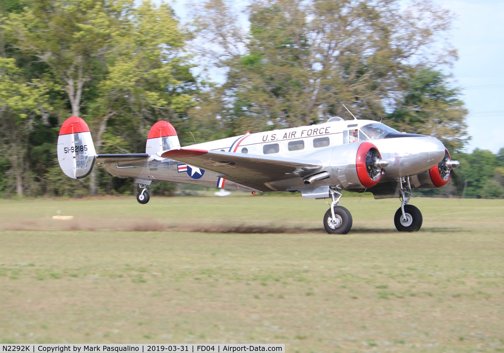 N2292K, 1951 Beech Mk.3N C/N CA-8 (A-608), Beech 3N