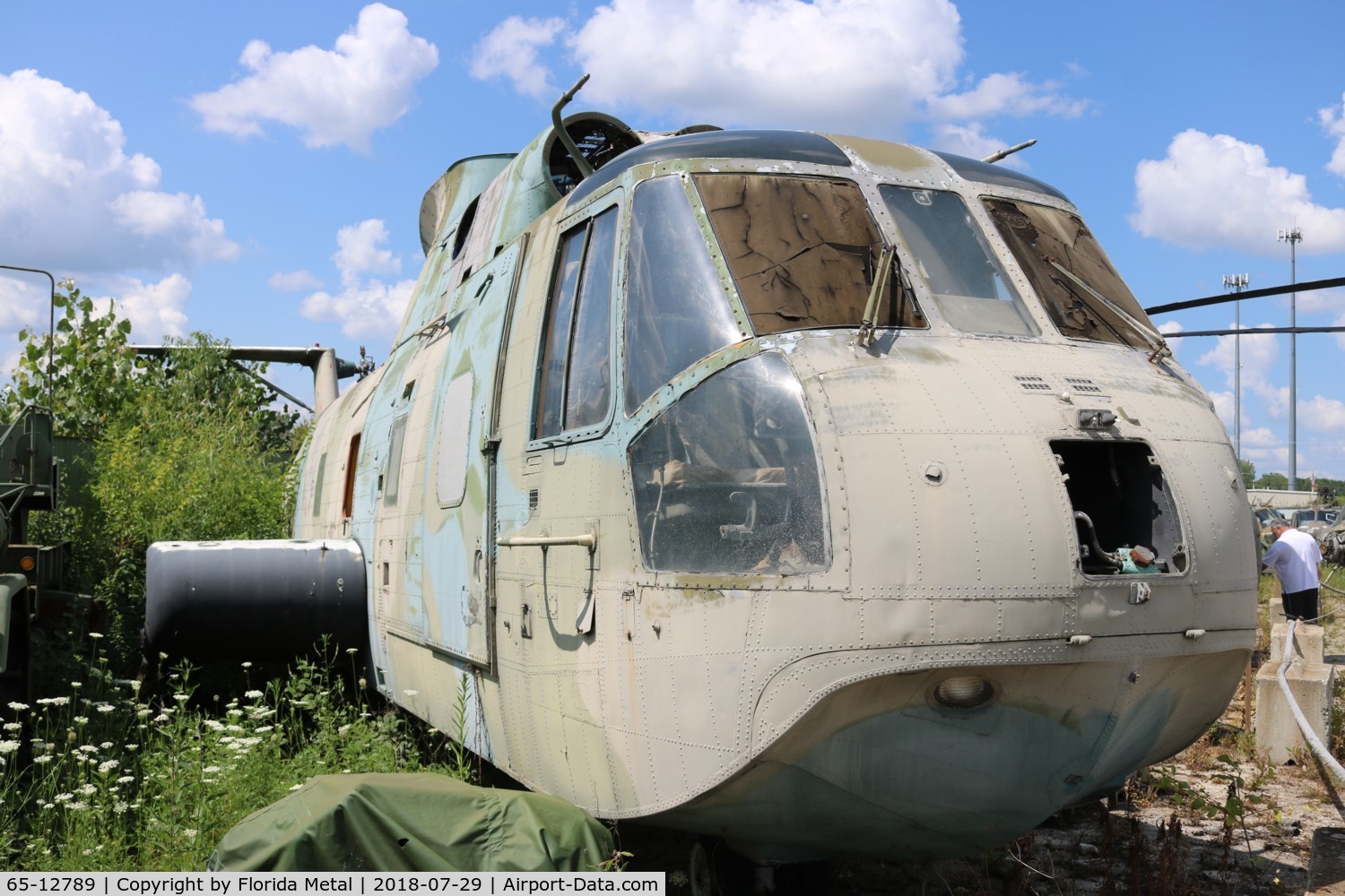 65-12789, 1968 Sikorsky CH-3E Jolly Green Giant C/N 61-564, CH-3E at Russell