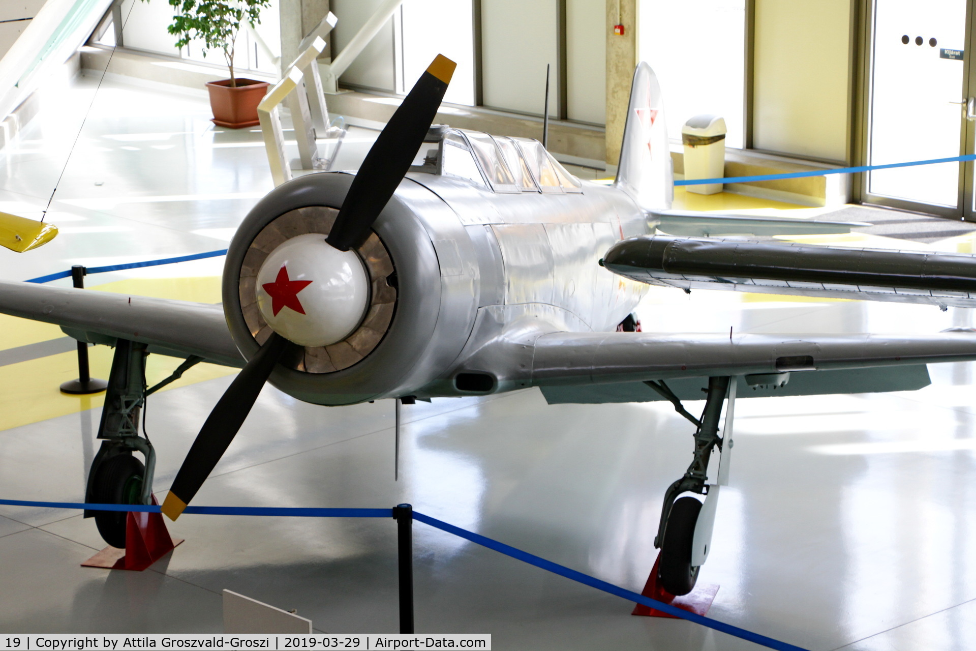 19, 1955 Let C-11 (Yak-11) C/N 171119, RepTár. Szolnok aviation history museum, Hungary