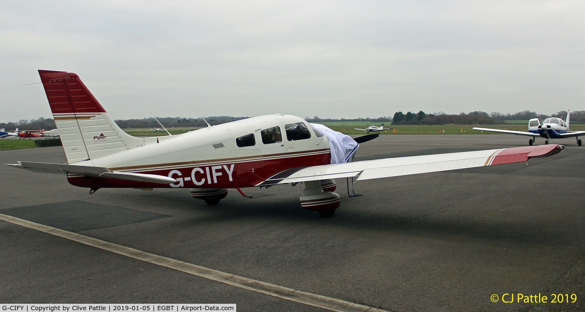 G-CIFY, 1995 Piper PA-28-181 Cherokee Archer III C/N 2843010, @ Turweston