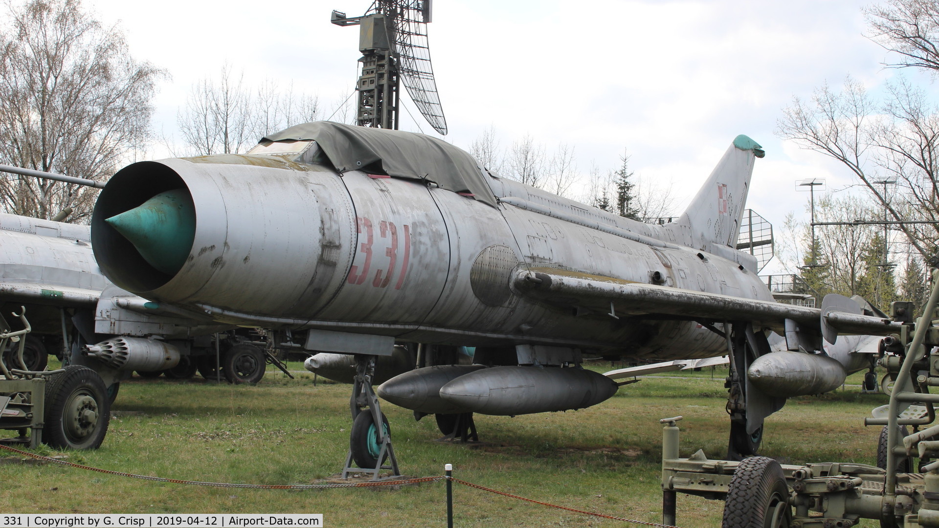 331, Sukhoi Su-7UM Moujik C/N 3313, Museum of Military Technology
Fort Sadyba, Warsaw, Poland