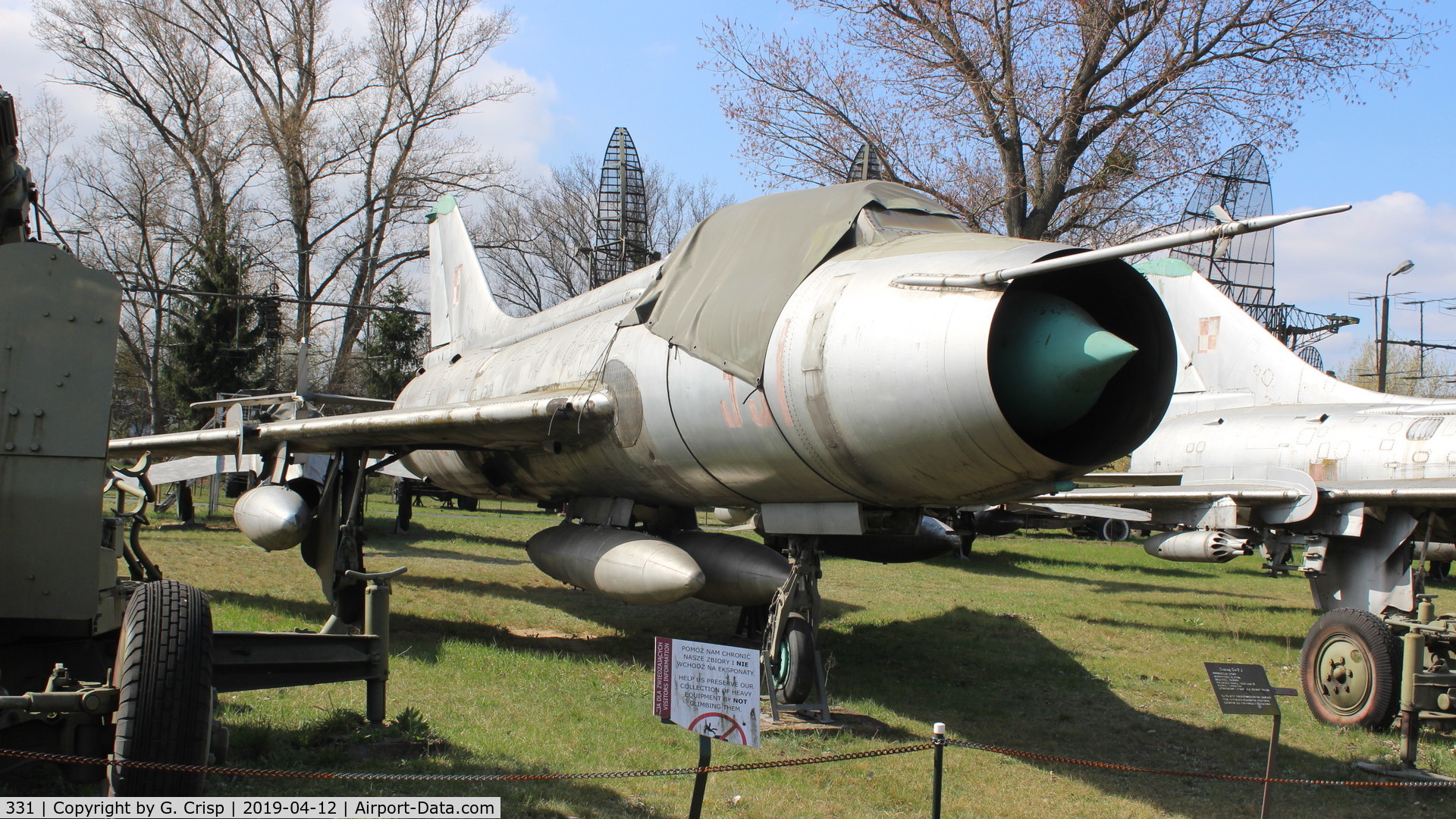 331, Sukhoi Su-7UM Moujik C/N 3313, Museum of Military Technology
Fort Sadyba, Warsaw, Poland