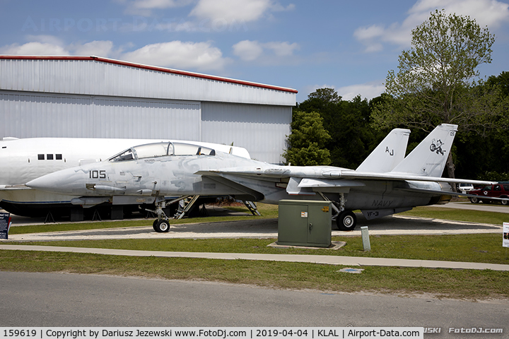159619, Grumman F-14A Tomcat C/N 166, F-14D Tomcat 159619 AJ-105 from VFA-31 