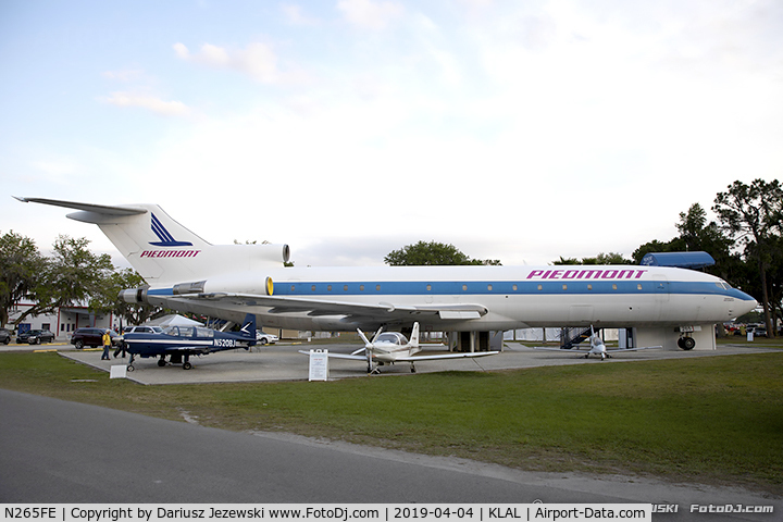 N265FE, 1979 Boeing 727-233F C/N 21671, Boeing 727-233F Piedemont  C/N 21671, N265FE