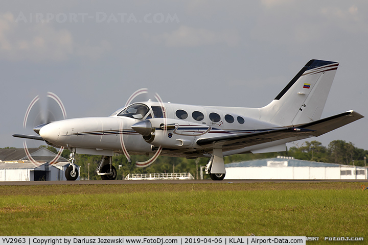 YV2963, 1981 Cessna 425 C/N 425-0084, Cessna 425 Conquest I  C/N 425-0084, YV2963