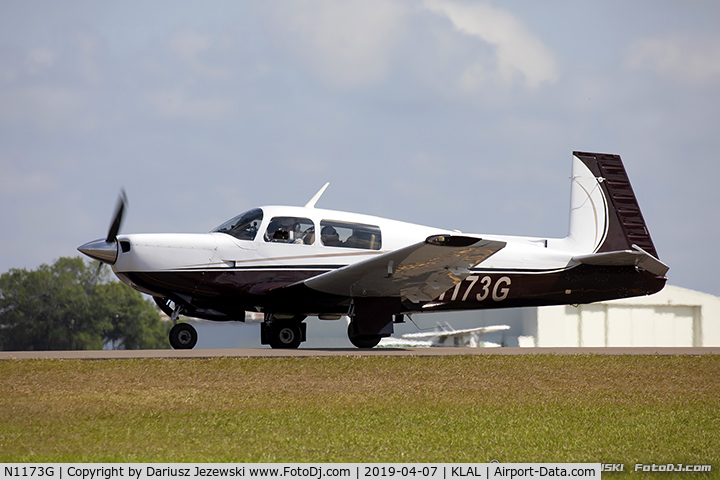 N1173G, 1982 Mooney M20K C/N 25-0724, Mooney M20K  C/N 25-0724 , N1173G