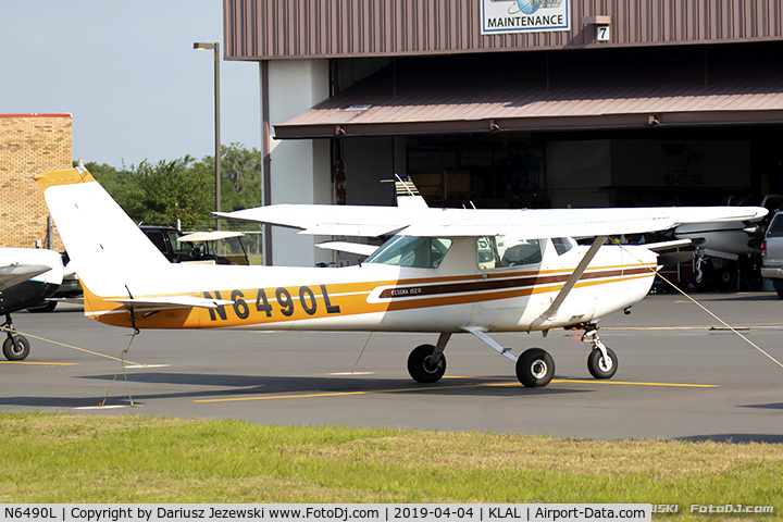 N6490L, Cessna 152 C/N 15284417, Cessna 152  C/N 15284417, N6490L