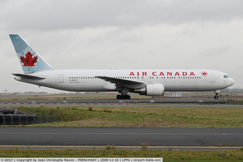 C-GHLT, 2001 Boeing 767-333 C/N 30850, Air Canada
