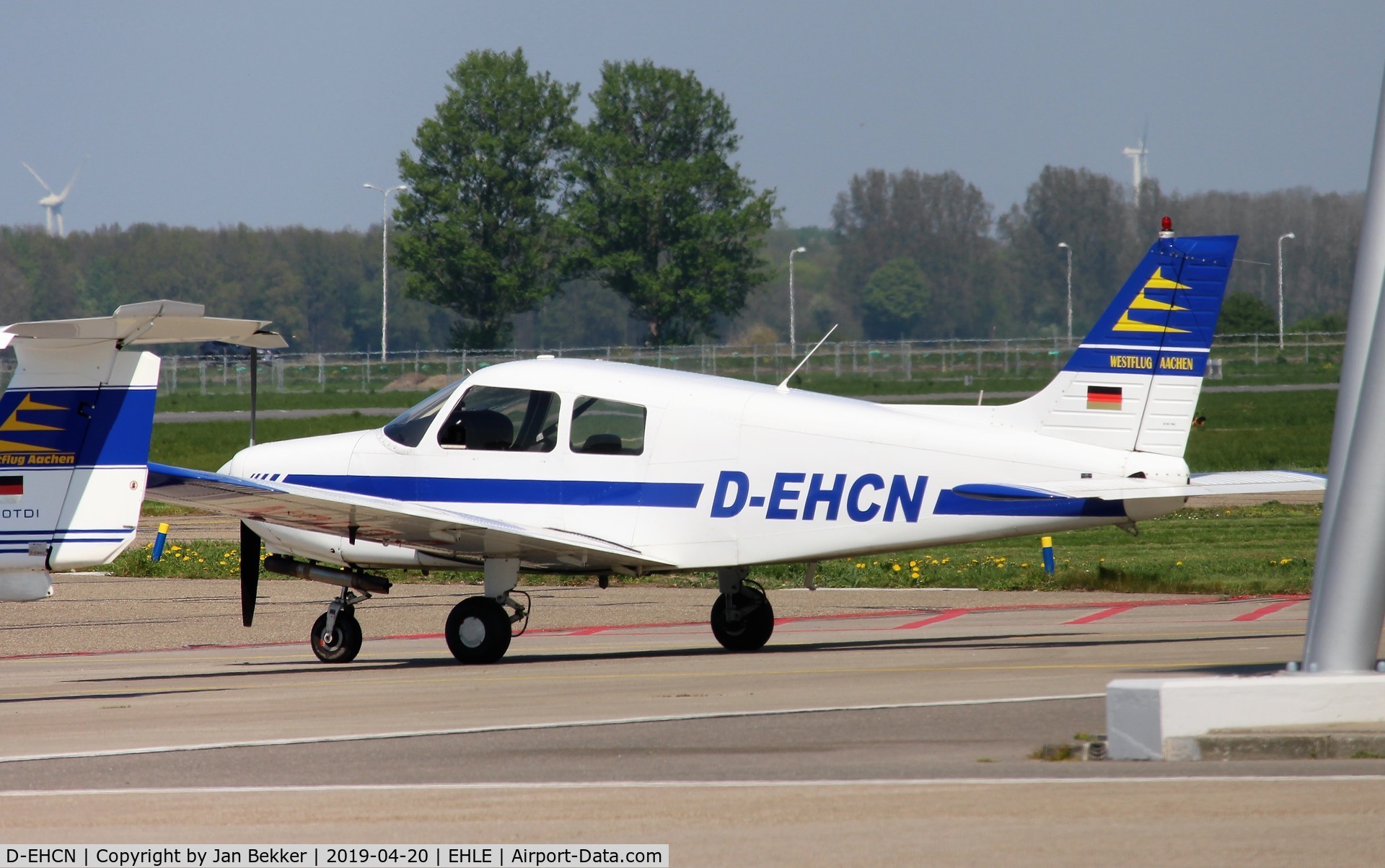 D-EHCN, Piper PA-28-161 Cadet C/N 2841202, Lelystad Airport