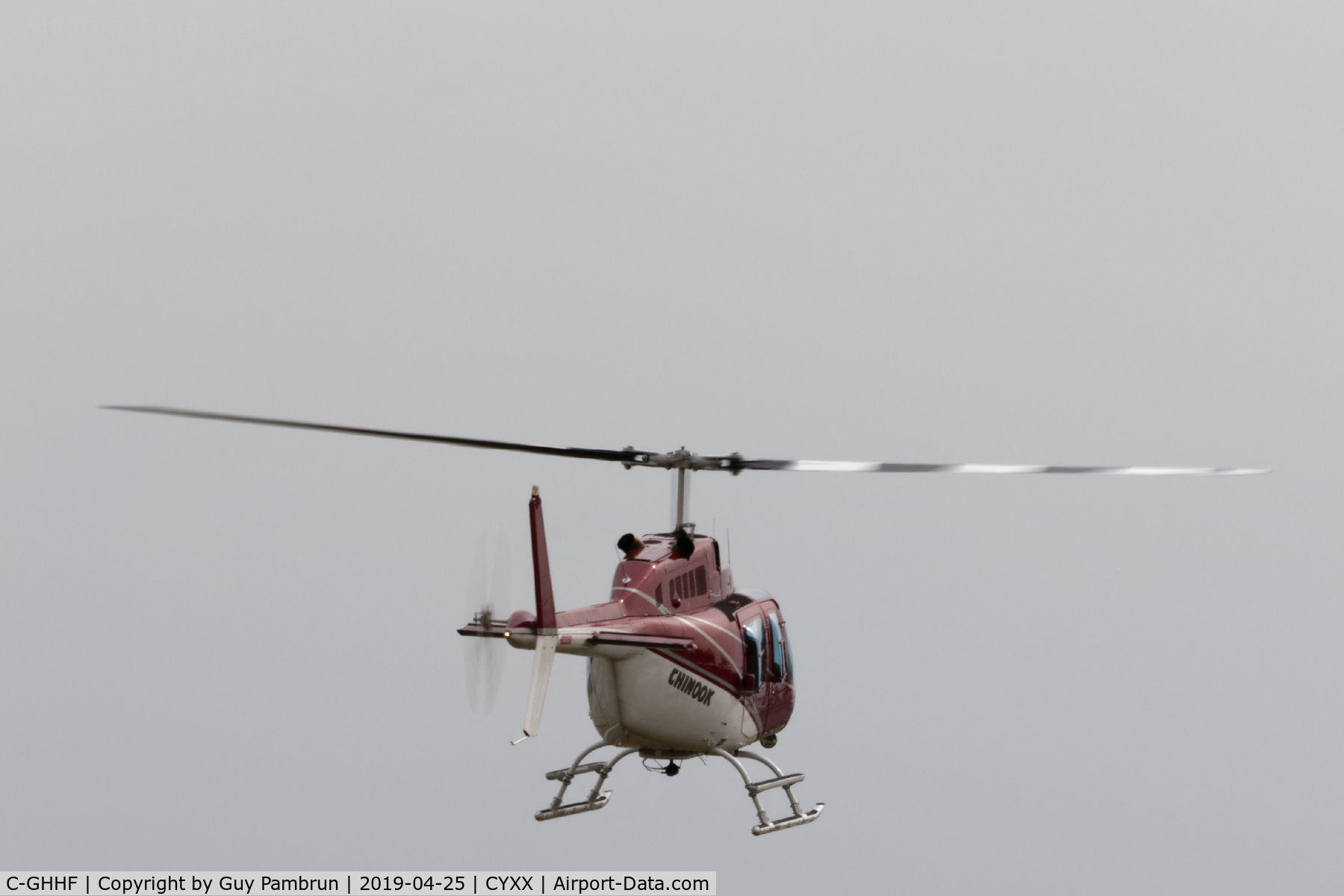 C-GHHF, 1981 Bell 206B JetRanger III C/N 3311, Landing
