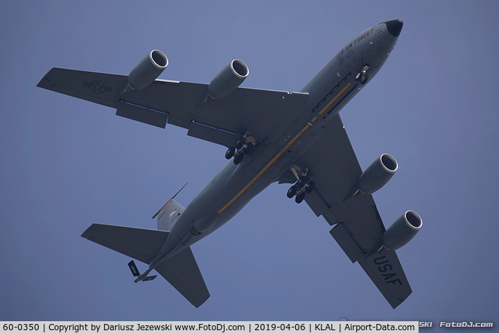 60-0350, 1960 Boeing KC-135R Stratotanker C/N 18125, KC-135R Stratotanker 60-0350  from 54th ARS 