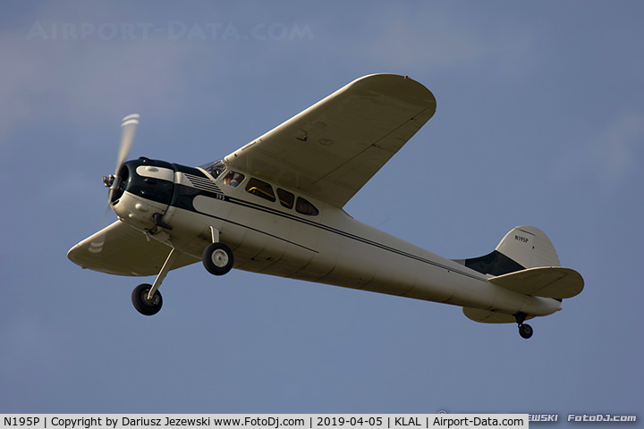 N195P, 1948 Cessna 190 C/N 7218, Cessna 190  C/N 7218, N195P
