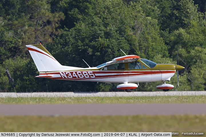N34685, 1973 Cessna 177B Cardinal C/N 17701939, Cessna 177B Cardinal C/N 17701939, N34685