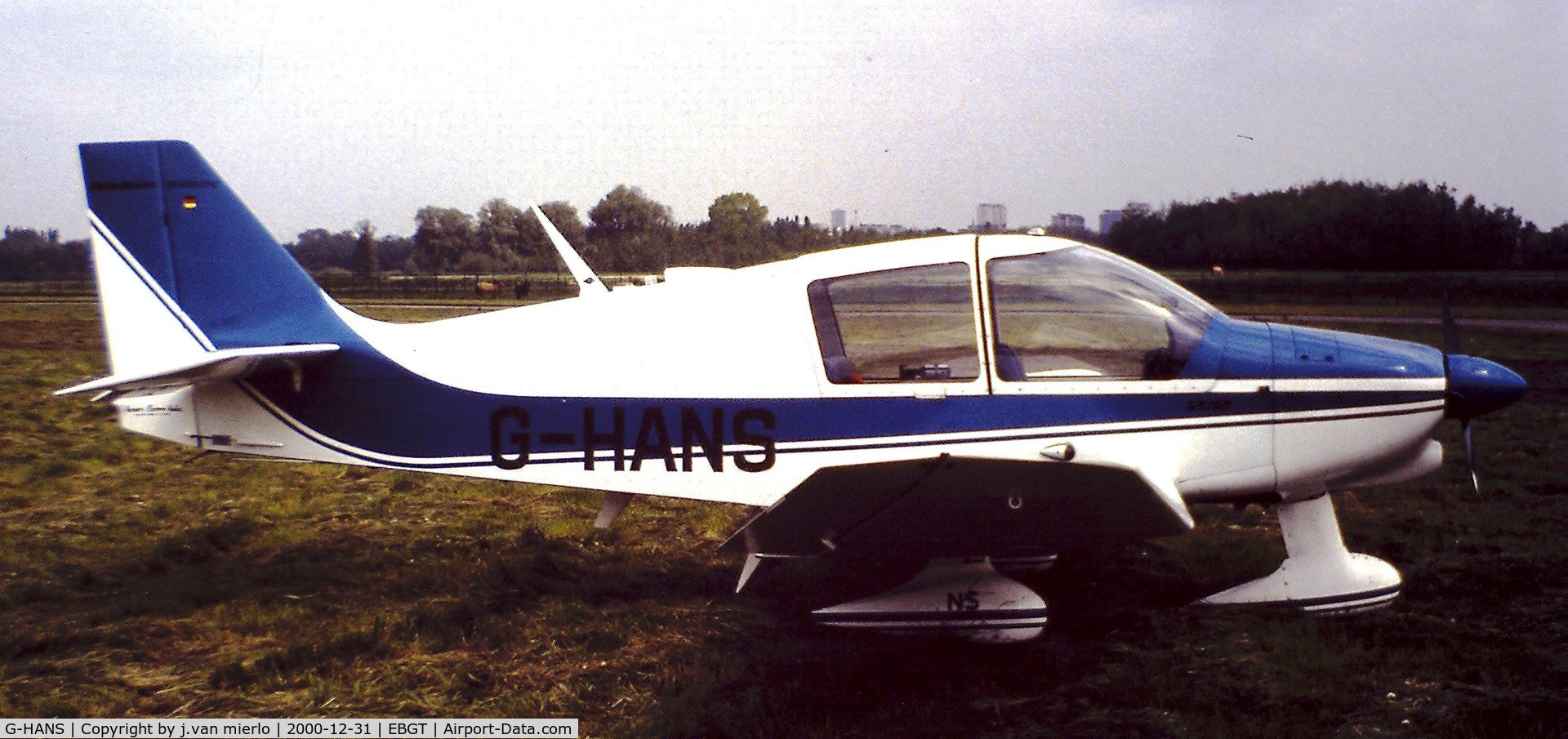 G-HANS, 1979 Robin DR-400-108  Dauphin 2+2 C/N 1384, Ghent, Belgium'80s