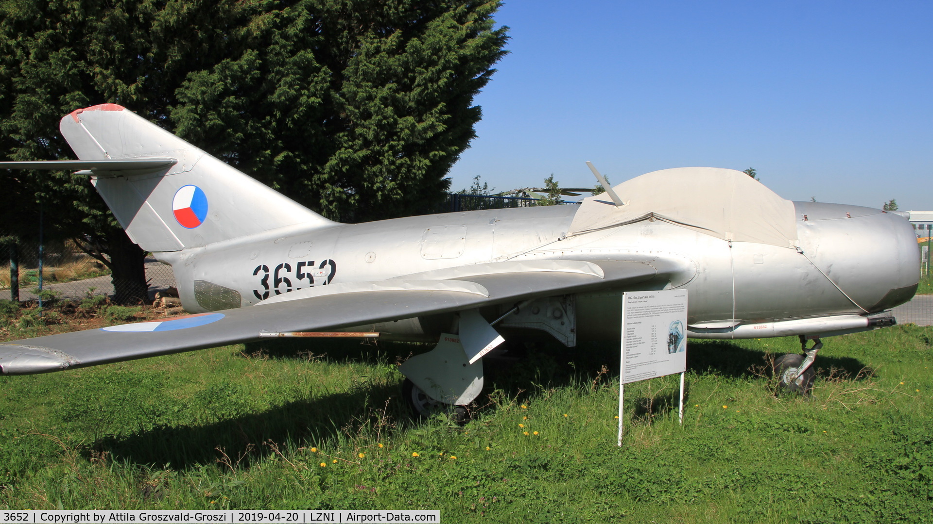 3652, Mikoyan-Gurevich MiG-15bis C/N 613652, LZNI - Nitra Airport, Slovakia