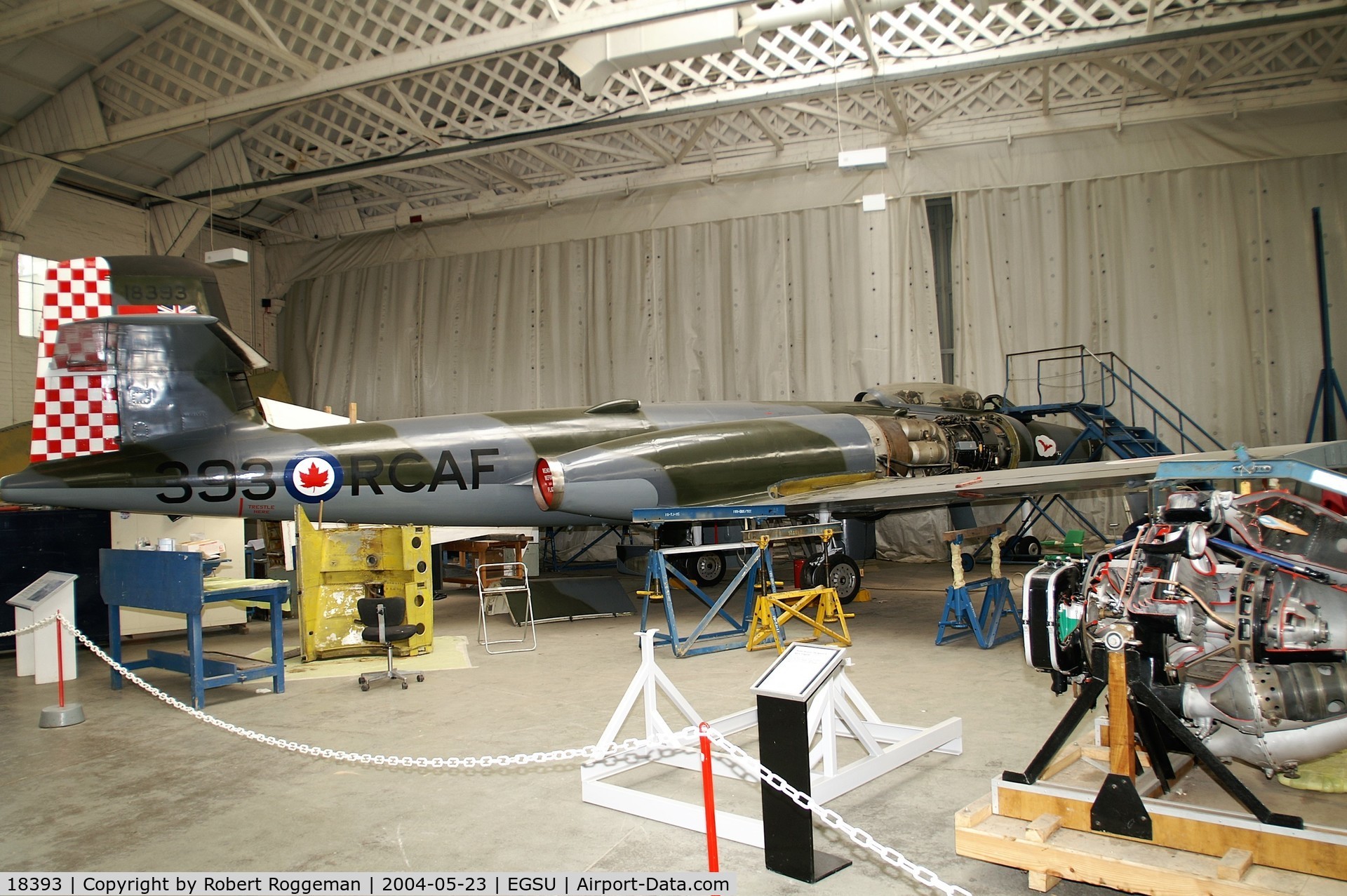 18393, Avro Canada CF-100 Mk.4B Canuck C/N 293, Imperial War Museum Duxford.