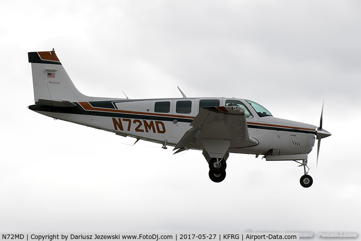 N72MD, 1977 Beech A36 Bonanza 36 C/N E-1149, Beech A36 Bonanza 36  C/N E-1149, N72MD