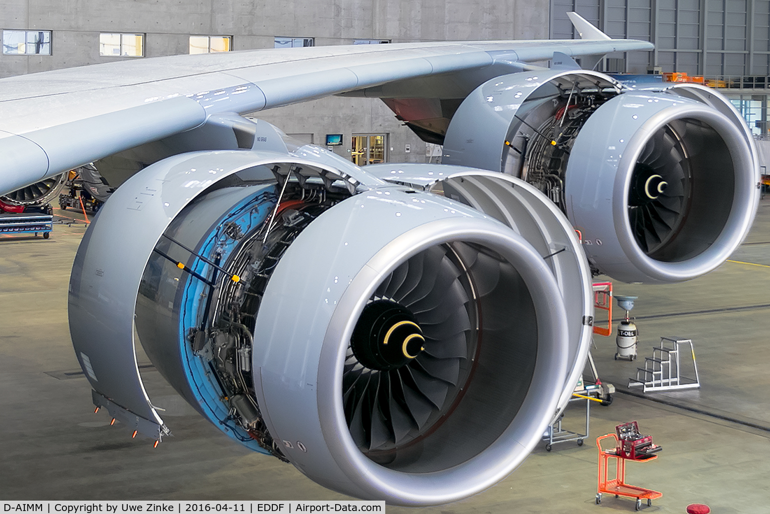 D-AIMM, 2014 Airbus A380-841 C/N 175, Rolls Royce Trent 970