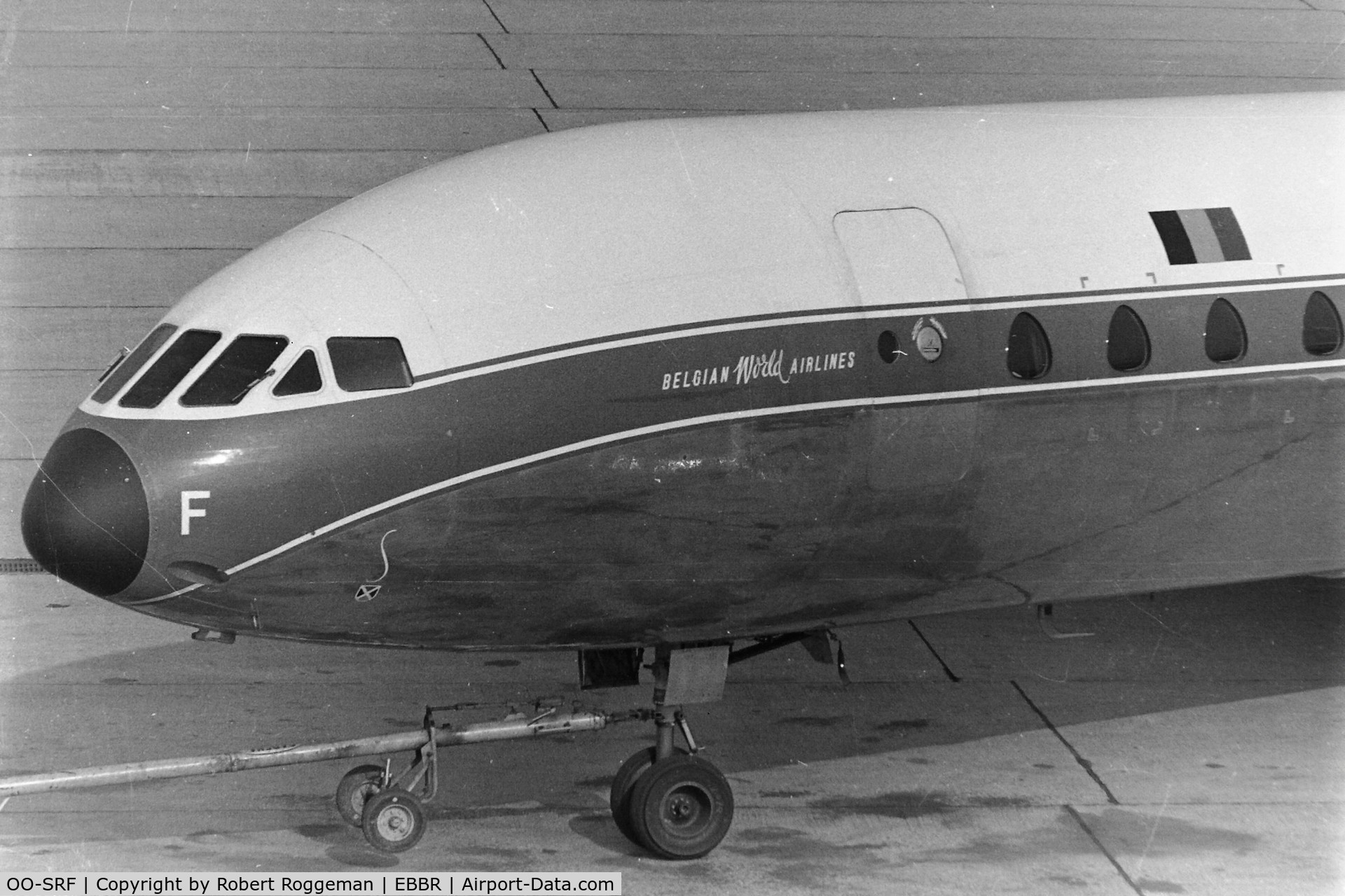 OO-SRF, 1961 Sud Aviation SE-210 Caravelle VI-N C/N 76, 1960's.SABENA.