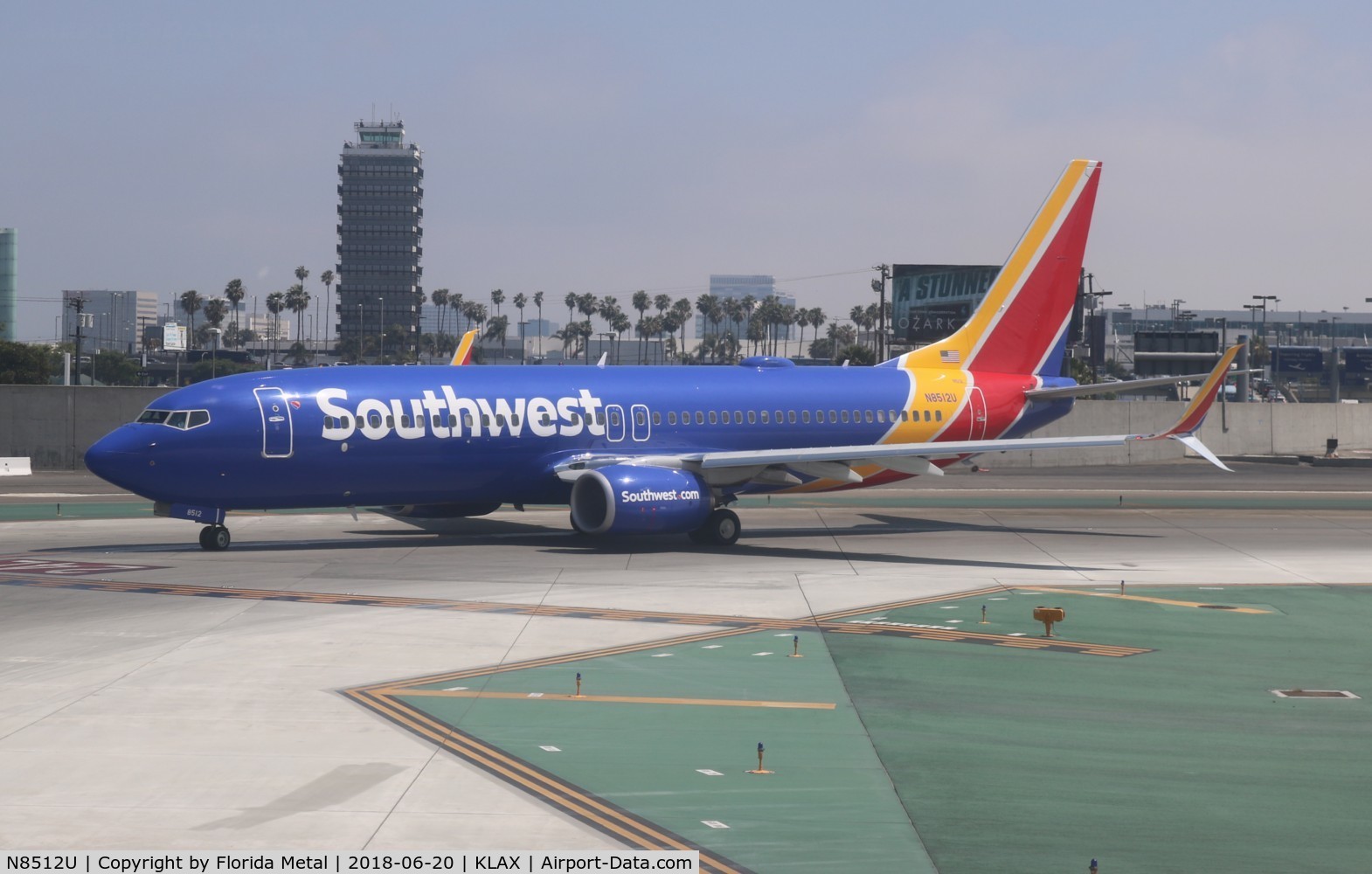 N8512U, 2016 Boeing 737-8H4WL C/N 38816, Southwest 737-8H4