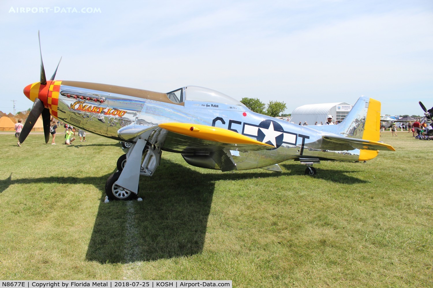 N8677E, 1944 North American F-51D Mustang C/N 44-74865, Mary Lou