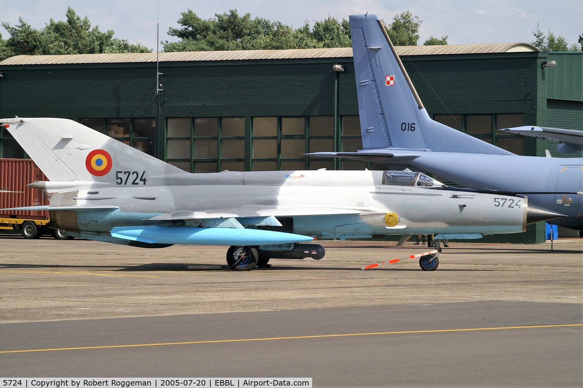 5724, Mikoyan-Gurevich MiG-21 C/N 96005724/0418, SPOTTERSDAY.