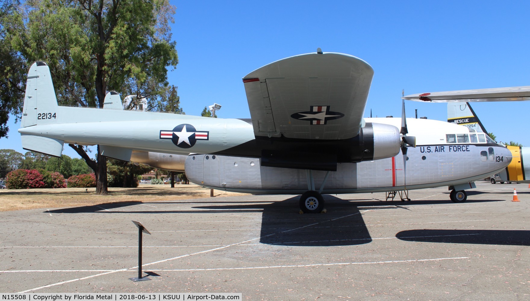 N15508, 1953 Fairchild C-119G Flying Boxcar C/N 10993, C-119G