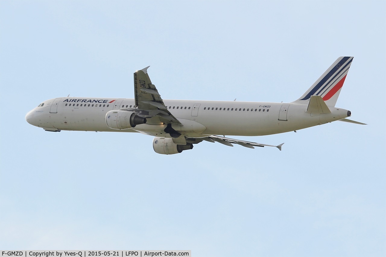 F-GMZD, 1995 Airbus A321-111 C/N 0529, Airbus A321-111, Take off Rwy 24, Paris-Orly Airport (LFPO-ORY)