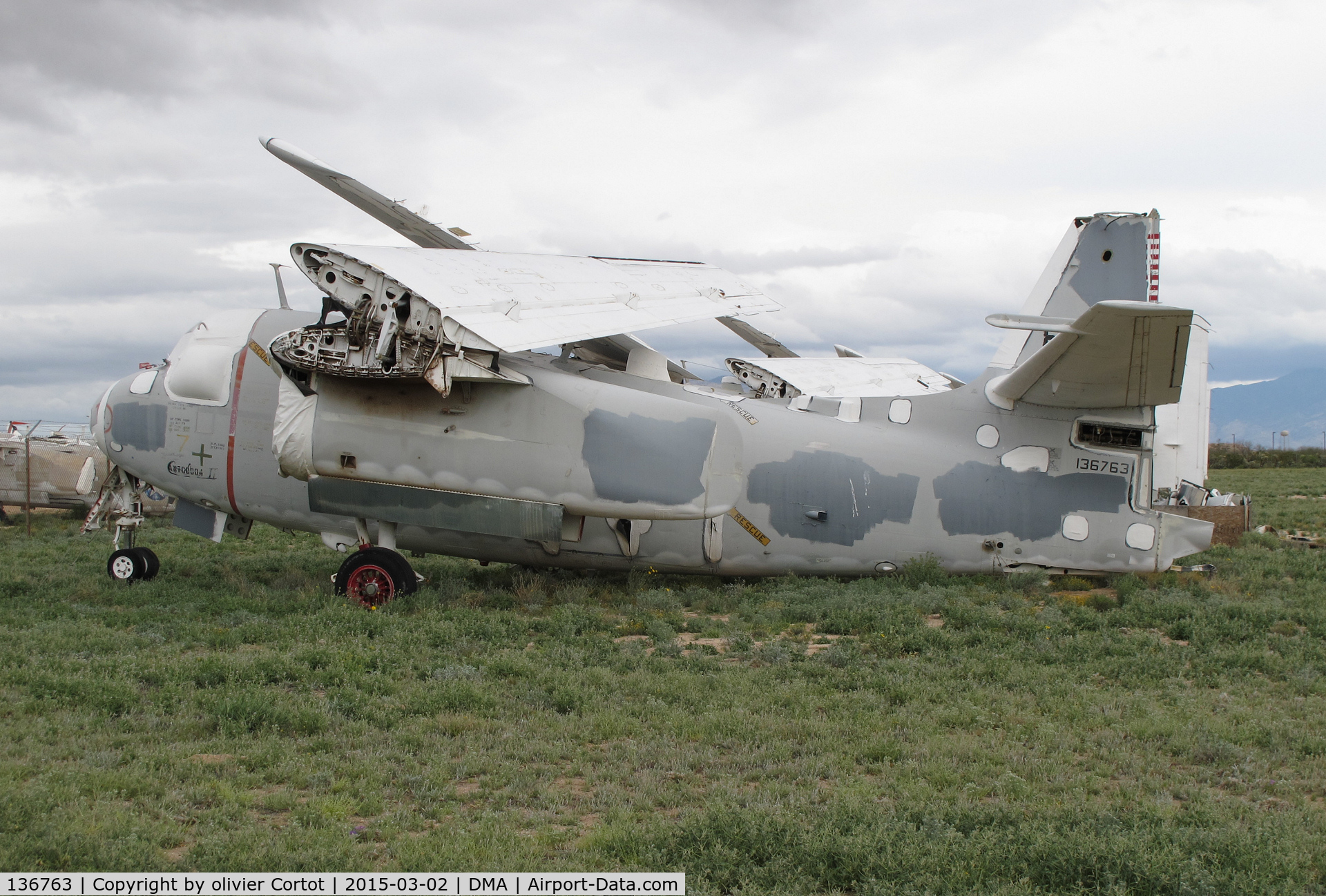 136763, Grumman TF-1(C-1A) Trader C/N 16, Tucson's scrapyard