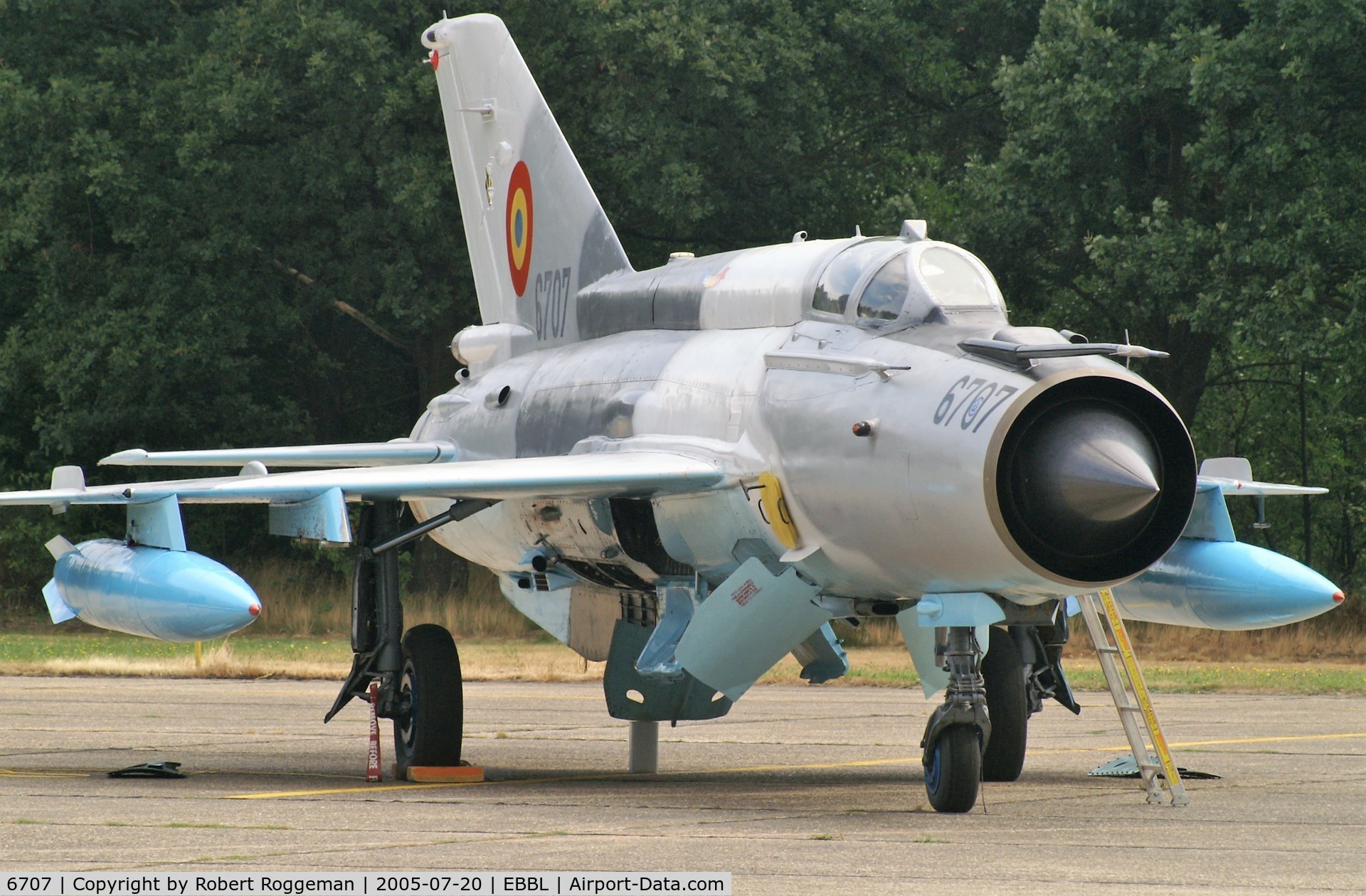 6707, Mikoyan-Gurevich MiG-21MF-75 Lancer C C/N 96006707/0520, SPOTTERSDAY.