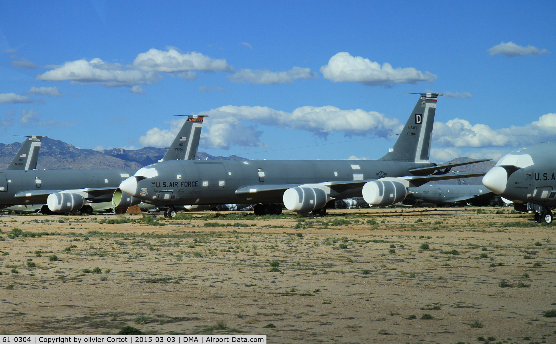 61-0304, 1961 Boeing KC-135R Stratotanker C/N 18211, now in the boneyard