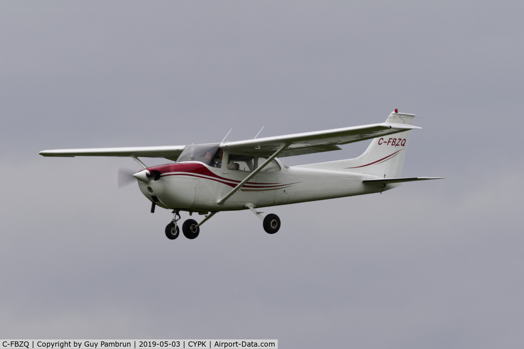 C-FBZQ, 1972 Cessna 172L C/N 17260571, Landing