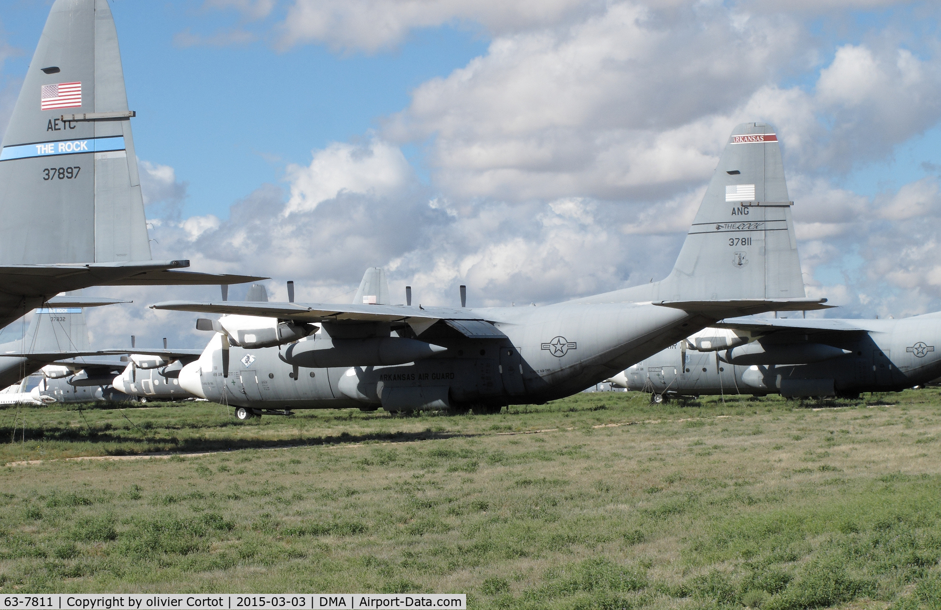 63-7811, Lockheed C-130E Hercules C/N 382-3881, left side