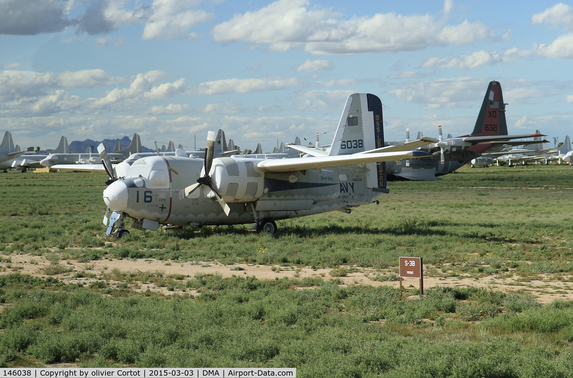 146038, Grumman C-1A Trader C/N 68, Boneyard 2015
