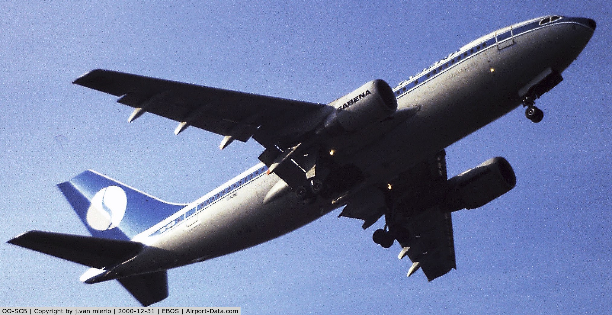 OO-SCB, 1984 Airbus A310-222 C/N 313, Training at Ostend, Belgium