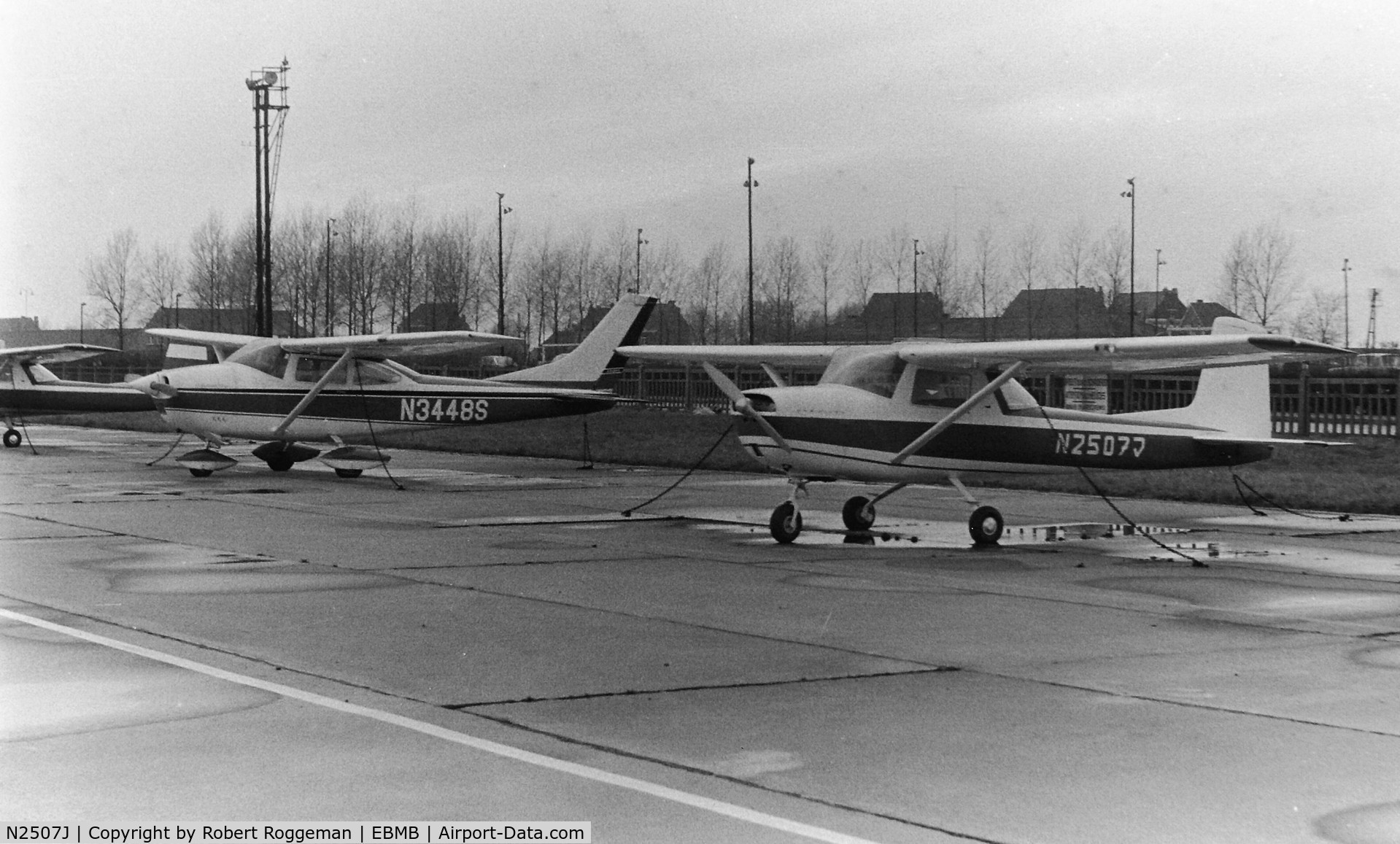 N2507J, Cessna 150 E C/N 150-61007, Mid 1960's.STORED BY CESSNA.N3448S.