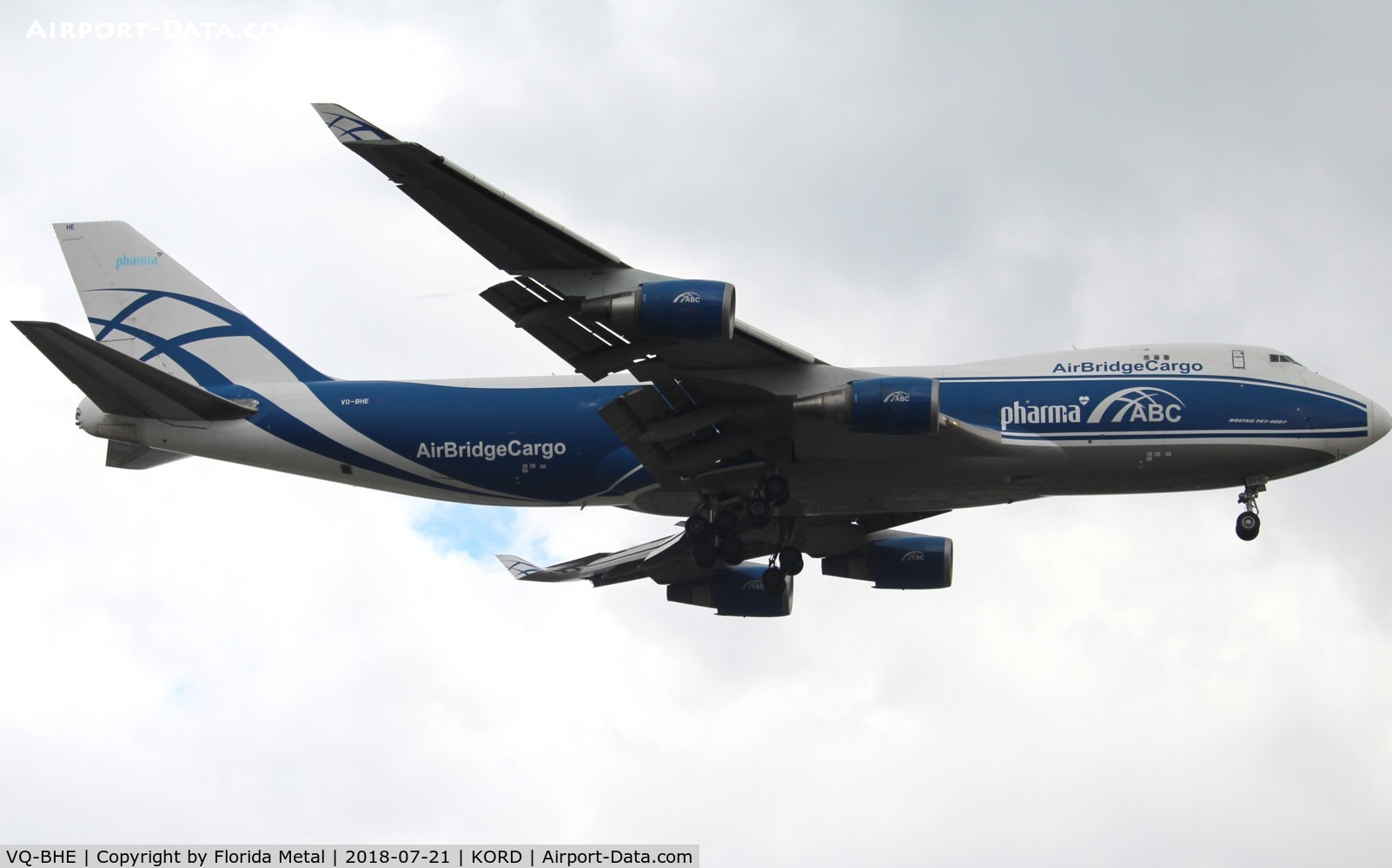 VQ-BHE, 2008 Boeing 747-4KZF (SCD) C/N 36784, ABC Cargo