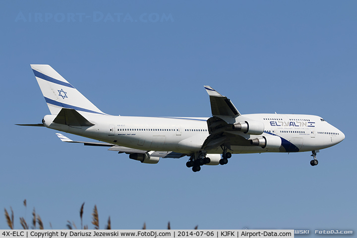 4X-ELC, 1995 Boeing 747-458 C/N 27915, Boeing 747-458 - El Al Israel Airlines  C/N 27915, 4X-ELC