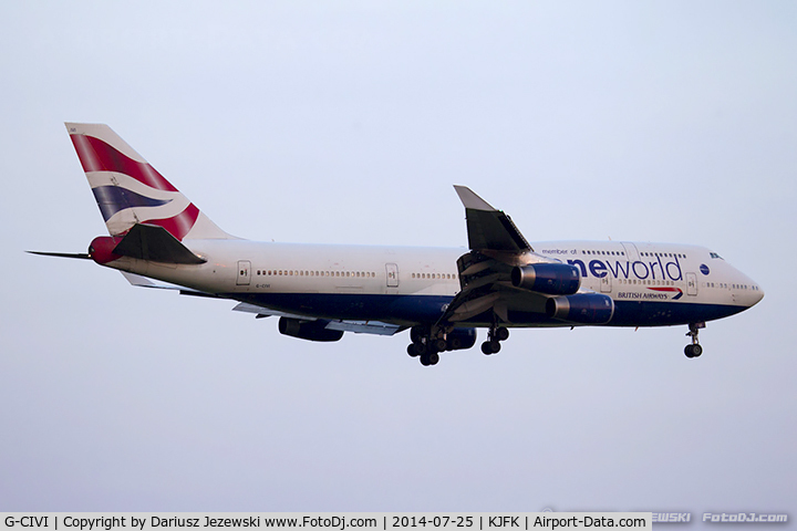 G-CIVI, 1996 Boeing 747-436 C/N 25814, Boeing 747-436 - Oneworld (British Airways)   C/N 25814, G-CIVI