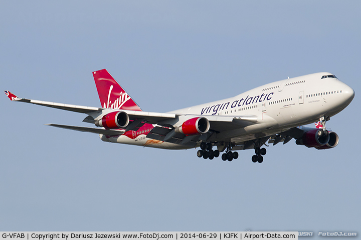 G-VFAB, 1994 Boeing 747-4Q8 C/N 24958, Boeing 747-4Q8 - Virgin Atlantic Airways  C/N 24958, G-VFAB