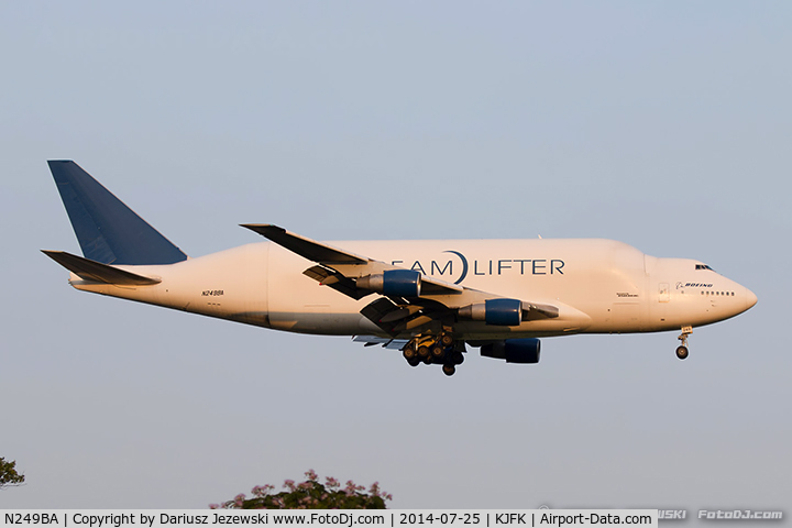 N249BA, 1989 Boeing 747-409LCF C/N 24309, Boeing 747-409(LCF) Dreamlifter - Atlas Air  C/N 24309, N249BA