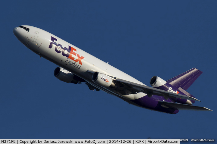 N371FE, 1972 McDonnell Douglas MD-10-10F C/N 46609, McDonnell Douglas (Boeing) MD-10-10F - FedEx - Federal Express  C/N 46609, N371FE