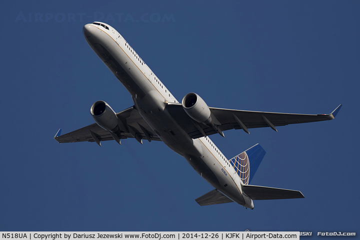 N518UA, 1990 Boeing 757-222 C/N 24871, Boeing 757-222 - United Airlines  C/N 24871, N518UA