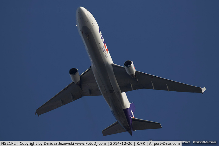 N521FE, 1992 McDonnell Douglas MD-11F C/N 48478, McDonnell Douglas MD-11(F) - FedEx - Federal Express  C/N 48478, N521FE