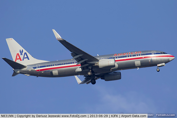 N831NN, 2010 Boeing 737-823 C/N 33211, Boeing 737-823 - American Airlines  C/N 33211, N831NN