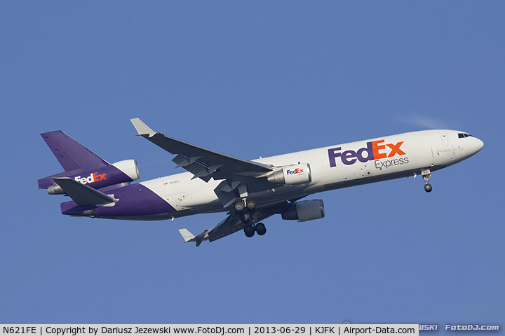 N621FE, 1999 McDonnell Douglas MD-11F C/N 48792, McDonnell Douglas MD-11F - FedEx - Federal Express  C/N 48792, N621FE