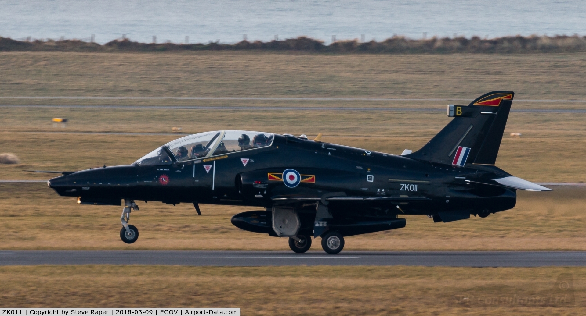 ZK011, 2006 British Aerospace Hawk T2 C/N RT002/1240, RAF VALLEY