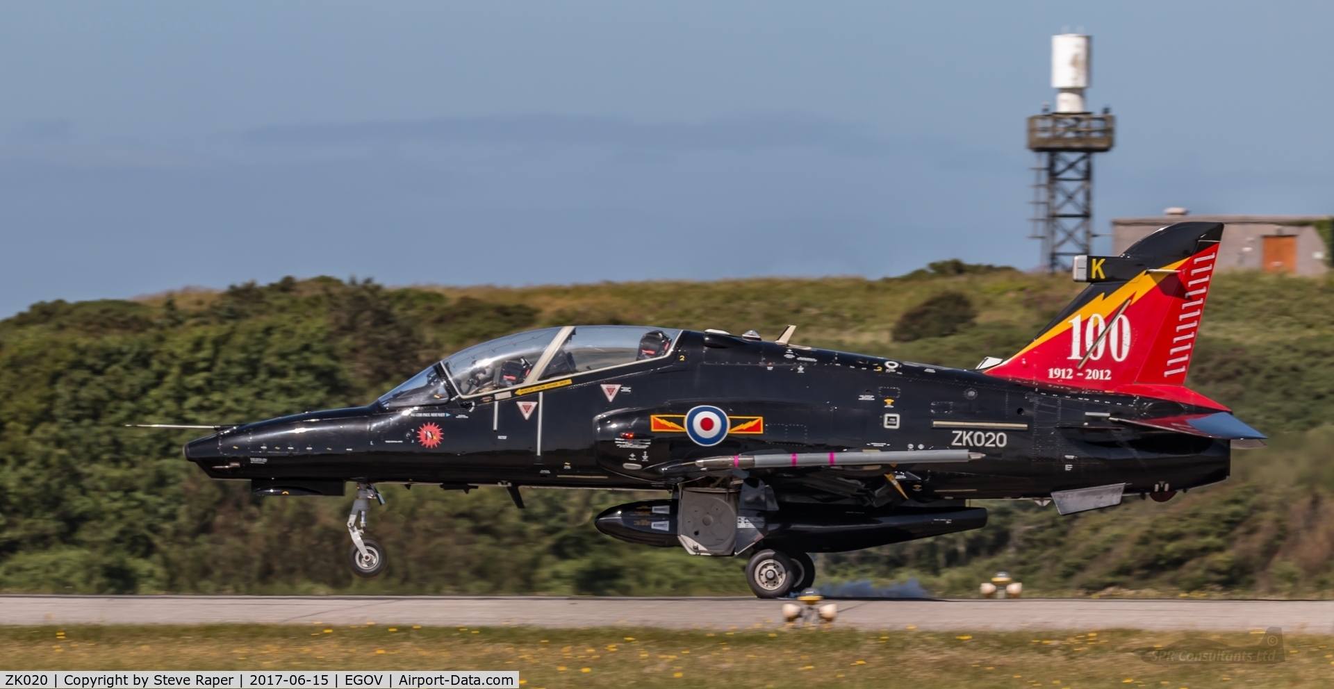 ZK020, 2009 British Aerospace Hawk T2 C/N RT011/1249, RAF VALLEY 